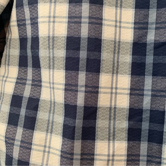 Eddie Bauer Plaid Flannel Button Up Long Sleeve Sweat Wicking Quick Dry Top - Picture 9 of 11